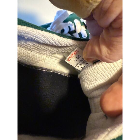 K-swiss Womens Low-Top Canvas Green Size 7 Retro Style Lace-up - Picture 8 of 8